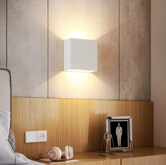 Wireless Adjustable Brightness LED Wall Light for Home Decor and Ambiance