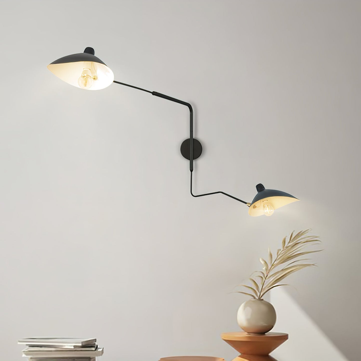 Adjustable Serge Mouille Wall Sconce Light for Modern Interior Spaces 3