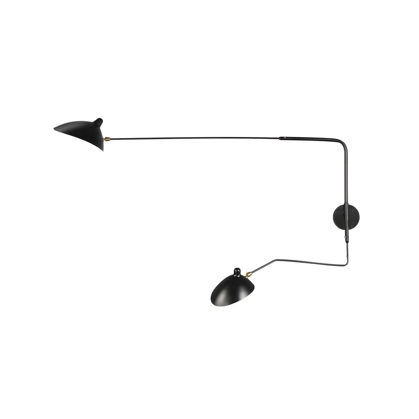 Adjustable Serge Mouille Wall Sconce Light for Modern Interior Spaces 9
