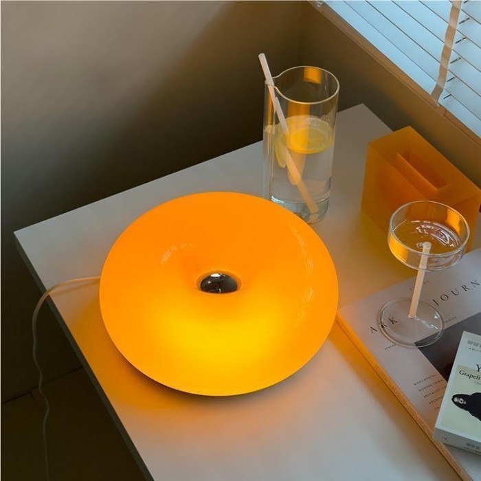 Bauhaus Donut LED Wall and Table Lamp for Versatile Home Lighting 0