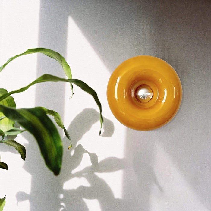 Bauhaus Donut LED Wall and Table Lamp for Versatile Home Lighting 4