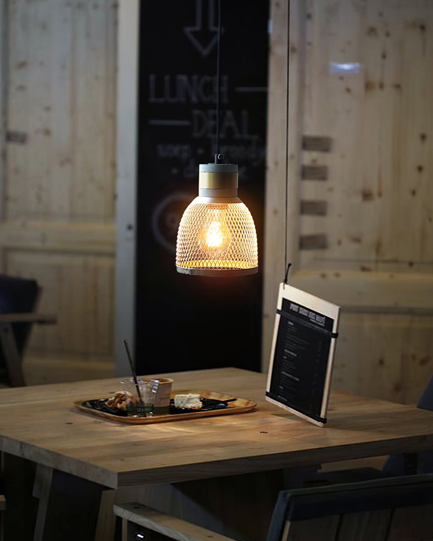 Black Concrete Pendant Lamp - Unique Urban Design for Kitchen Pendant Lighting 2