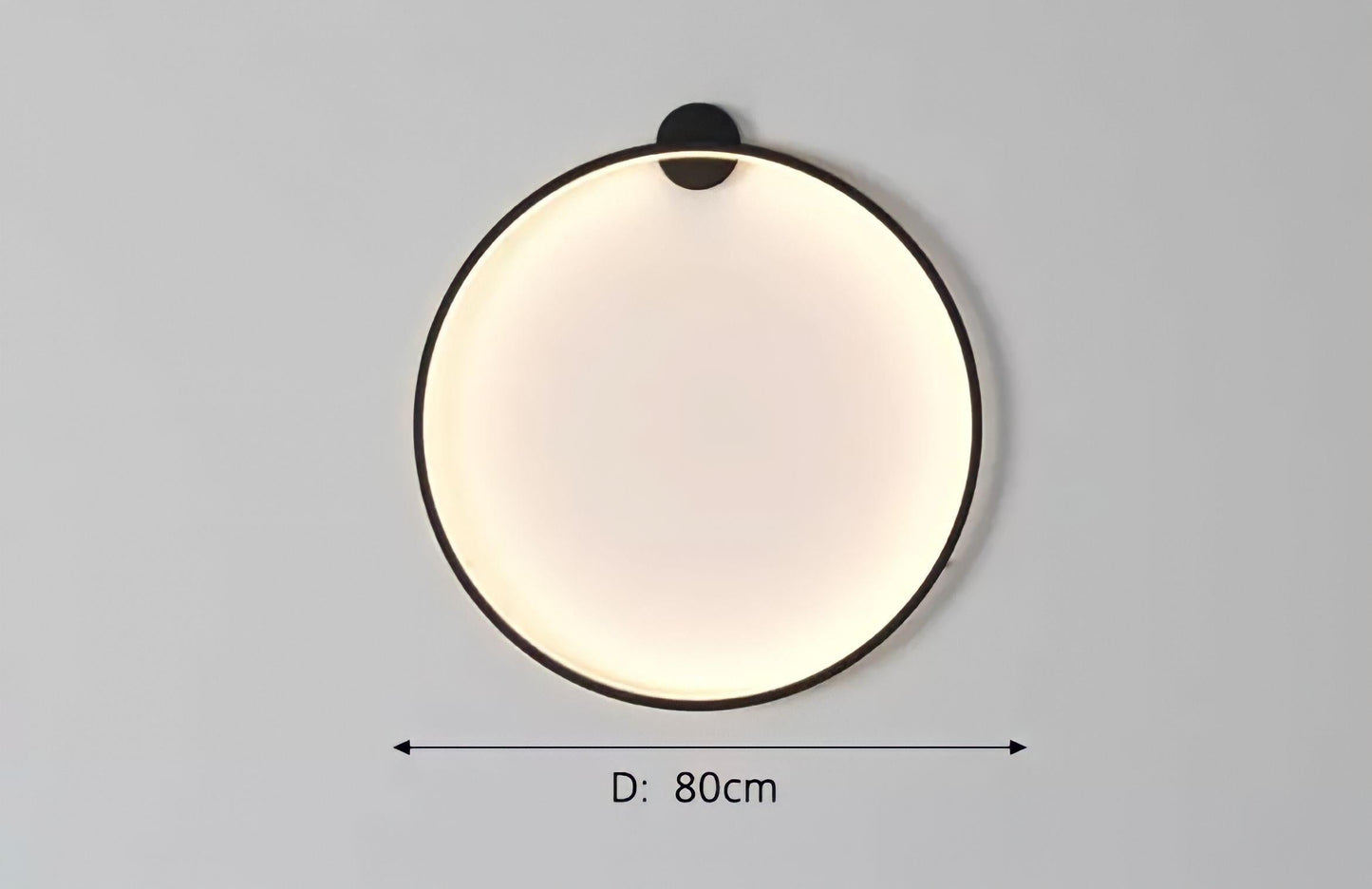 Circle Classic Adjustable Wall Light Sconce for Relaxing Atmosphere in Black or Gold 11