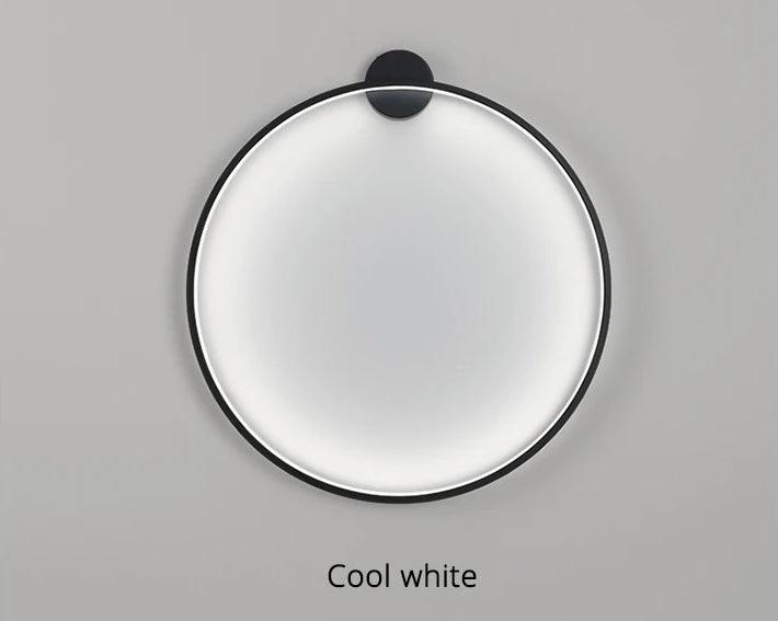 Circle Classic Adjustable Wall Light Sconce for Relaxing Atmosphere in Black or Gold 5