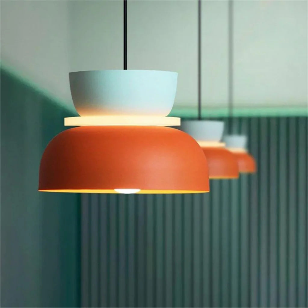 Color Block Nordic Pendant Light - Modern Kitchen Pendant Lighting Fixture 2