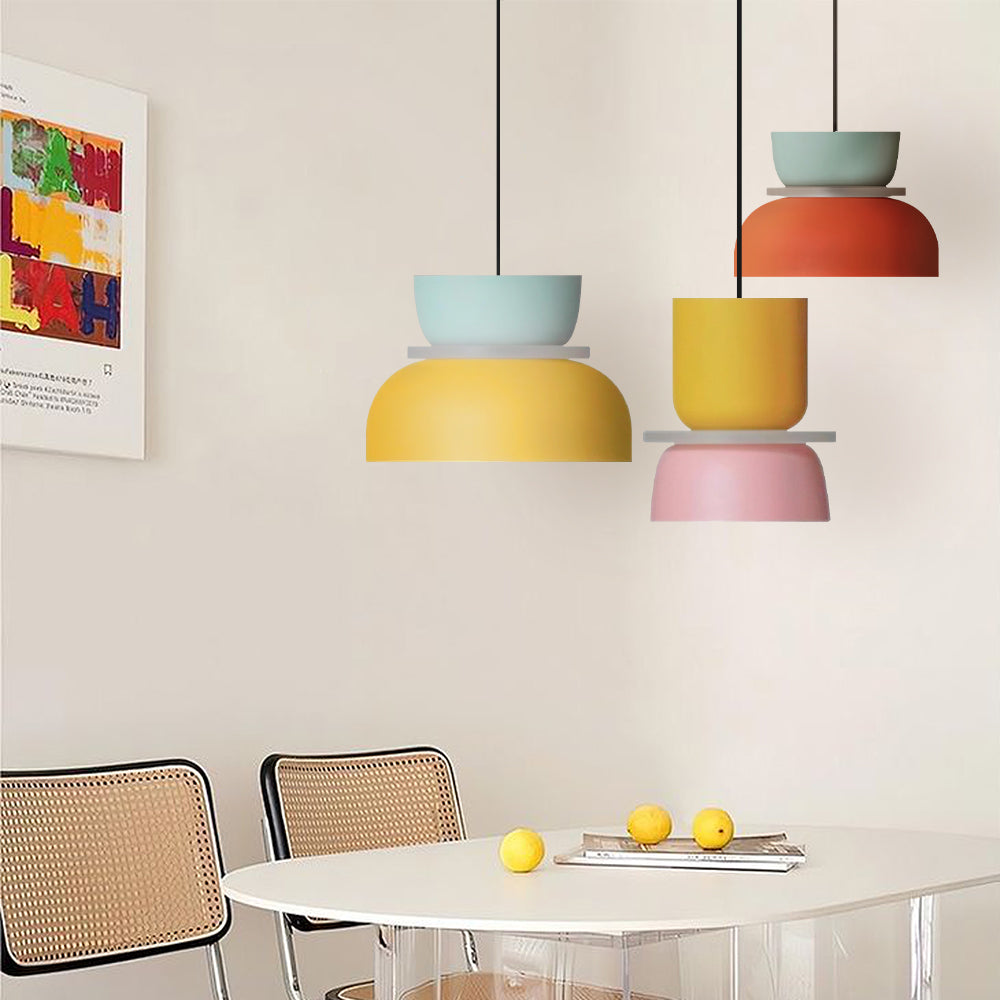 Color Block Nordic Pendant Light - Modern Kitchen Pendant Lighting Fixture 5