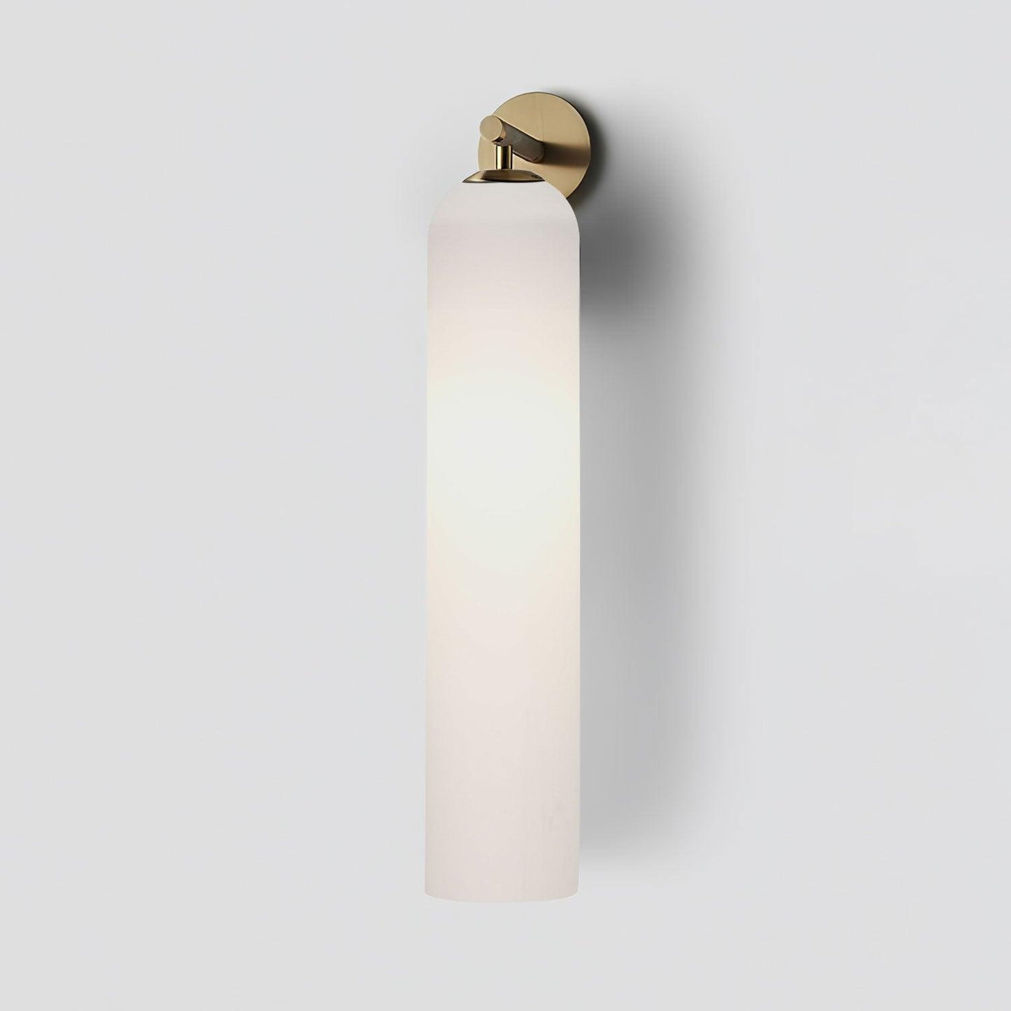 Elegant Cylindrical Art Glass Wall Sconce Light for Indoor Decoration 13