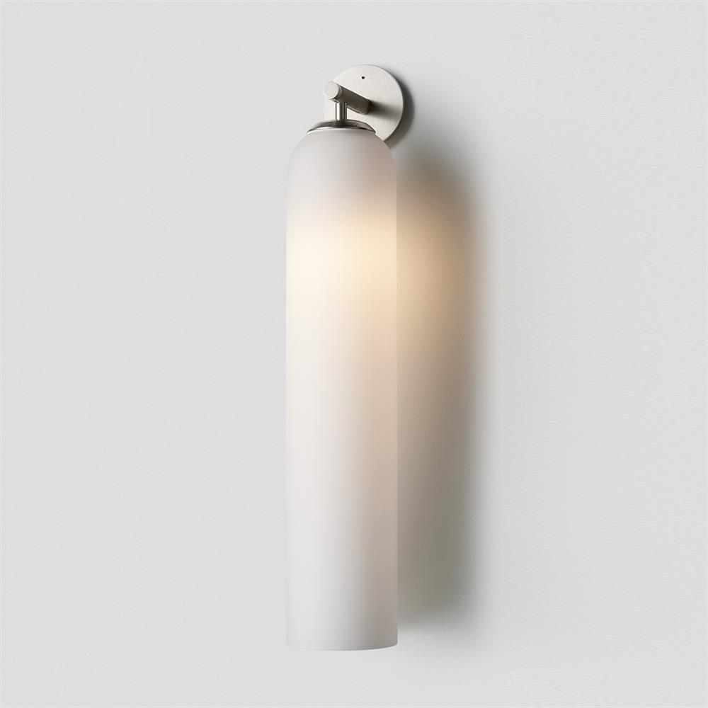 Elegant Cylindrical Art Glass Wall Sconce Light for Indoor Decoration 22