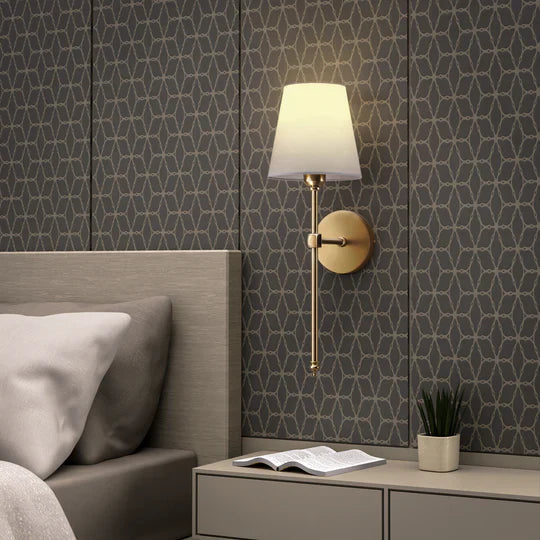 Elegant Wireless Rechargeable Wall Sconce Light with Remote Control for Home Decor 2