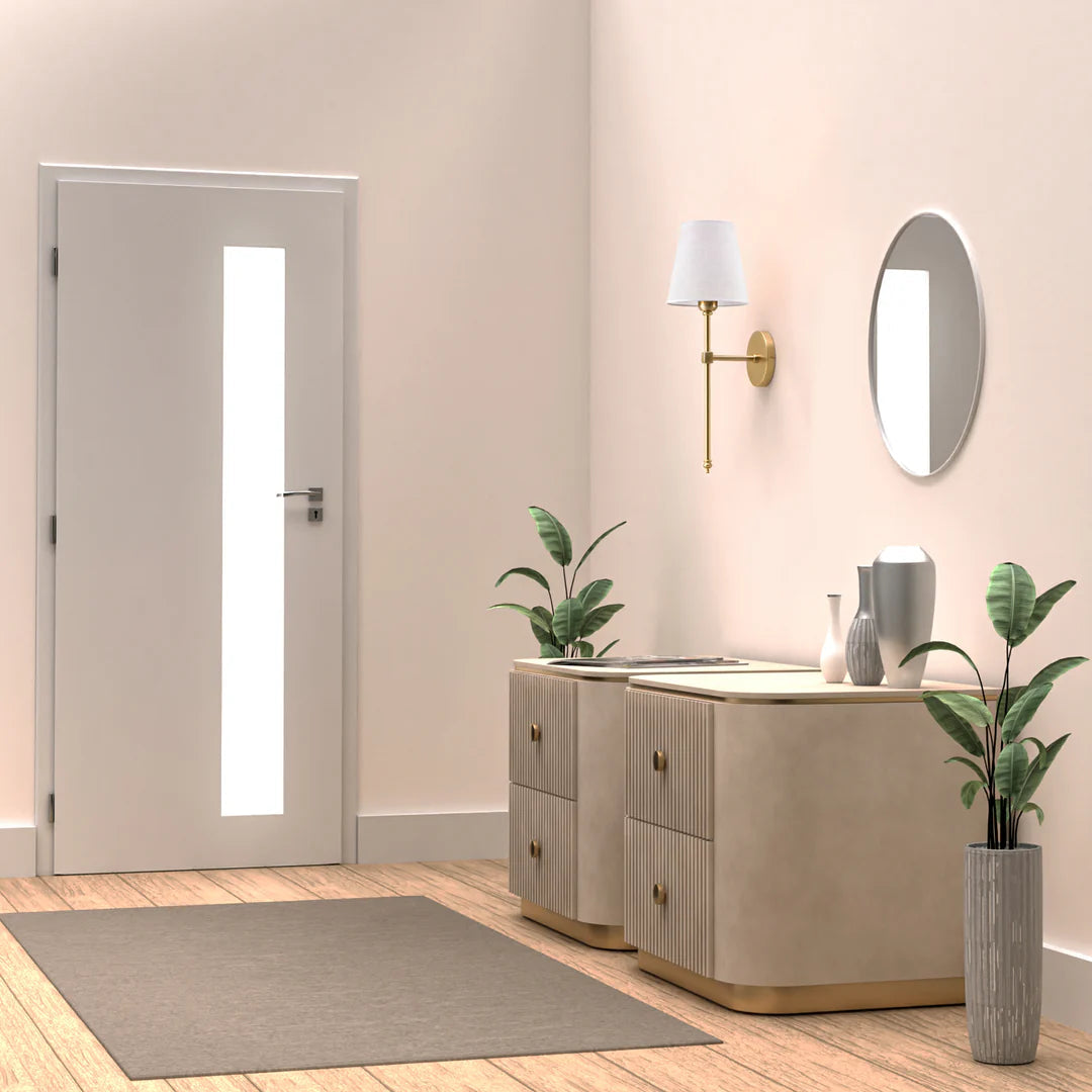 Elegant Wireless Rechargeable Wall Sconce Light with Remote Control for Home Decor 6