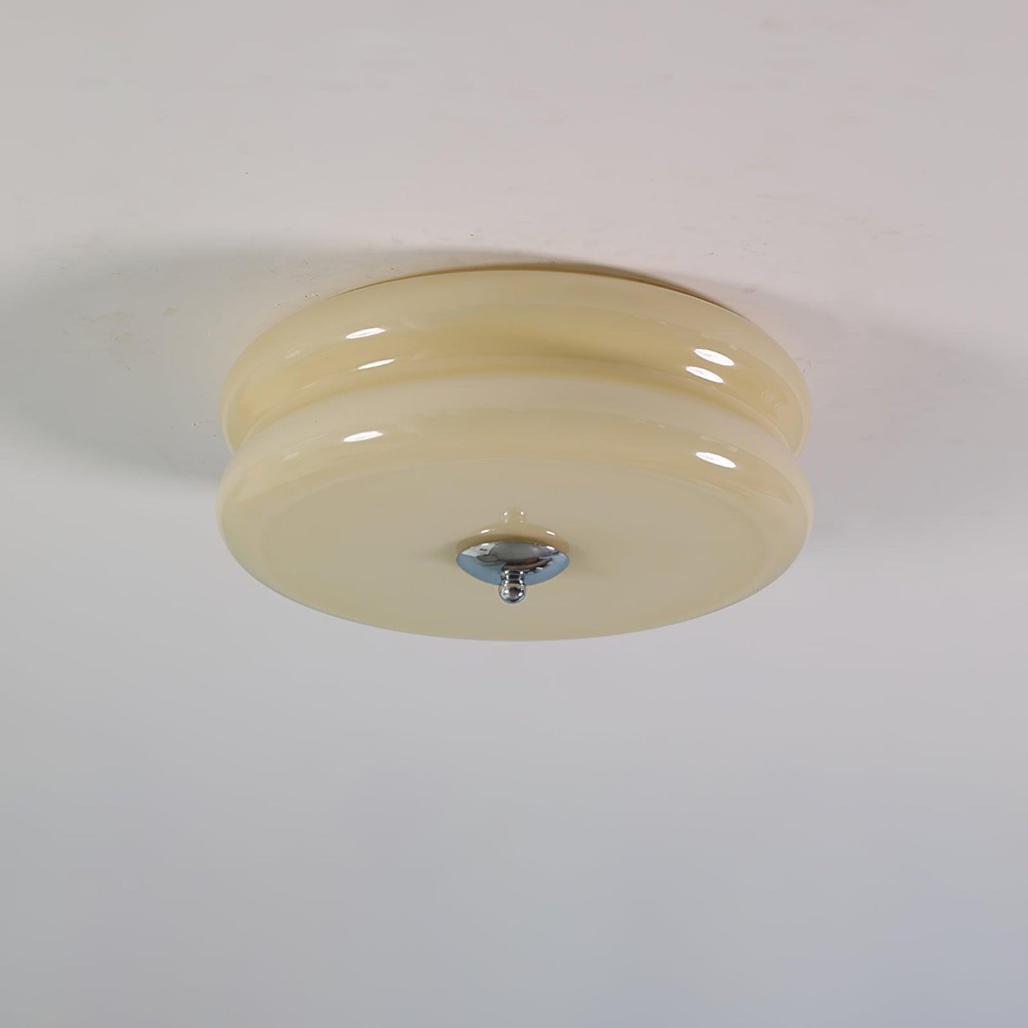 Flush Mount Ceiling Light - Art Deco Vintage Design for Indoor Spaces 0