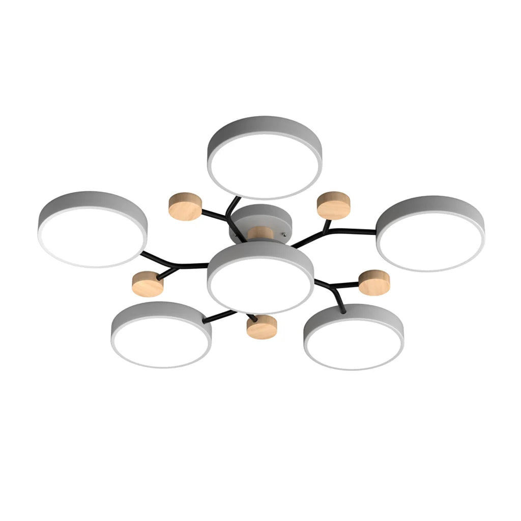 Flush Mount Ceiling Light - Modern Molecular LED Design for Home Décor 11