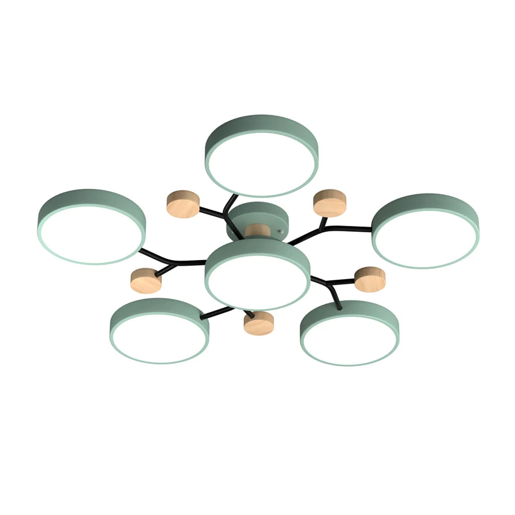 Flush Mount Ceiling Light - Modern Molecular LED Design for Home Décor 14