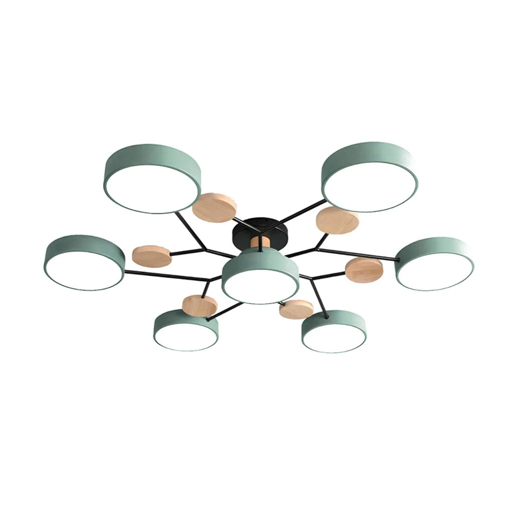 Flush Mount Ceiling Light - Modern Molecular LED Design for Home Décor 15