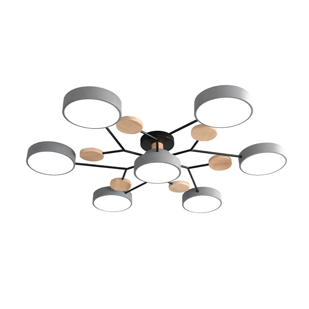 Flush Mount Ceiling Light - Modern Molecular LED Design for Home Décor 19