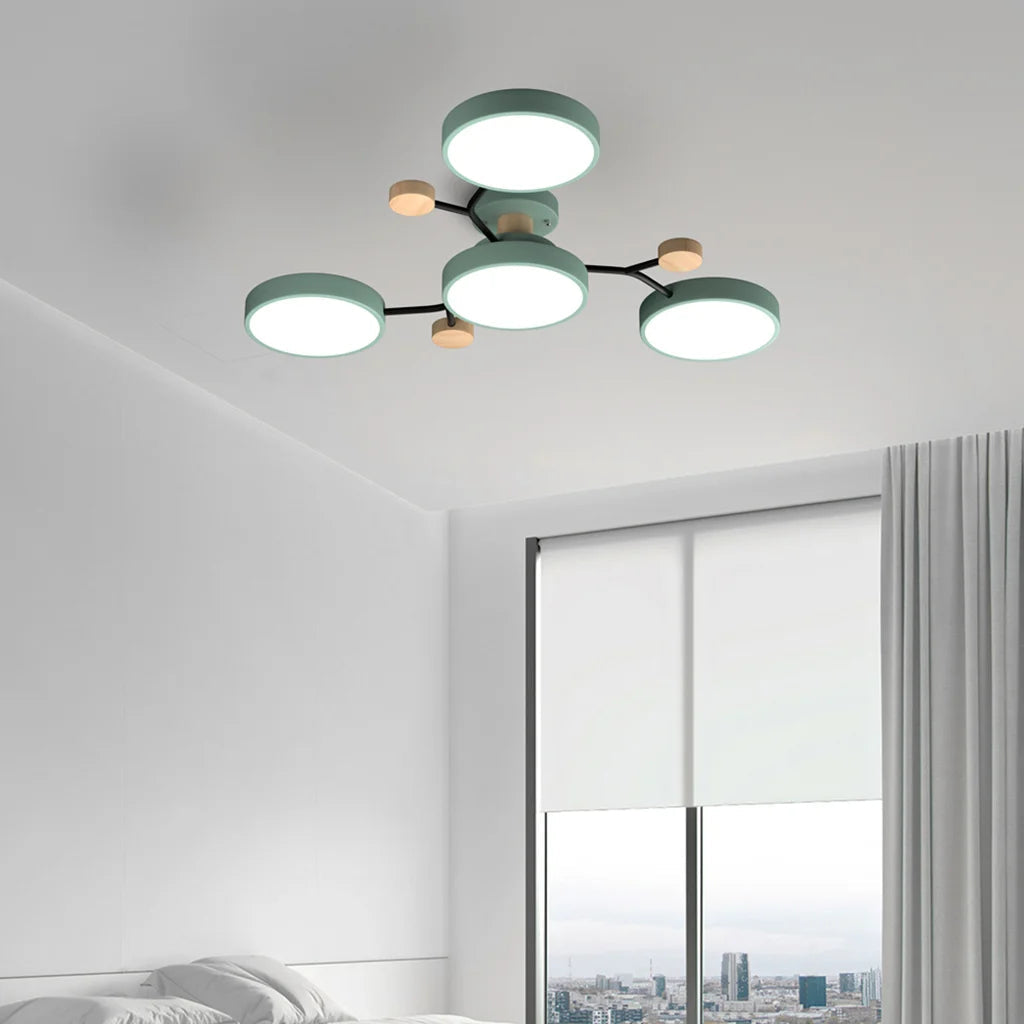 Flush Mount Ceiling Light - Modern Molecular LED Design for Home Décor 5