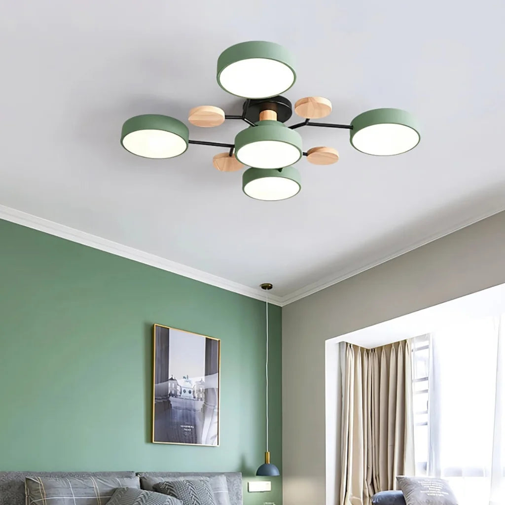Flush Mount Ceiling Light - Modern Molecular LED Design for Home Décor 6