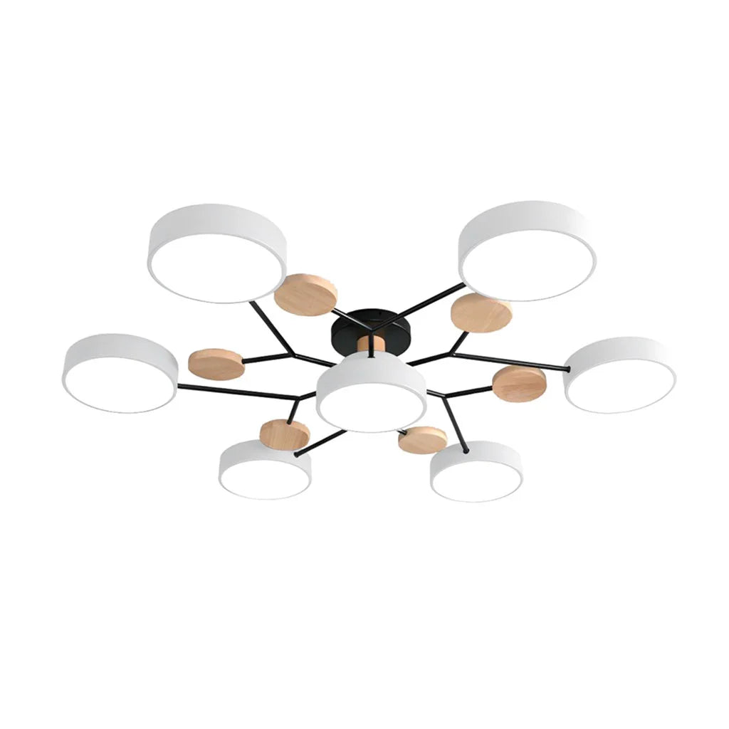 Flush Mount Ceiling Light - Modern Molecular LED Design for Home Décor 9