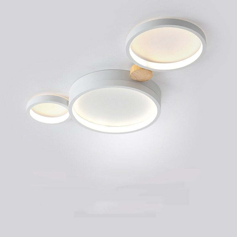 Flush Mount Ceiling Light with Elegant White and Gray Design for Indoor Use 5