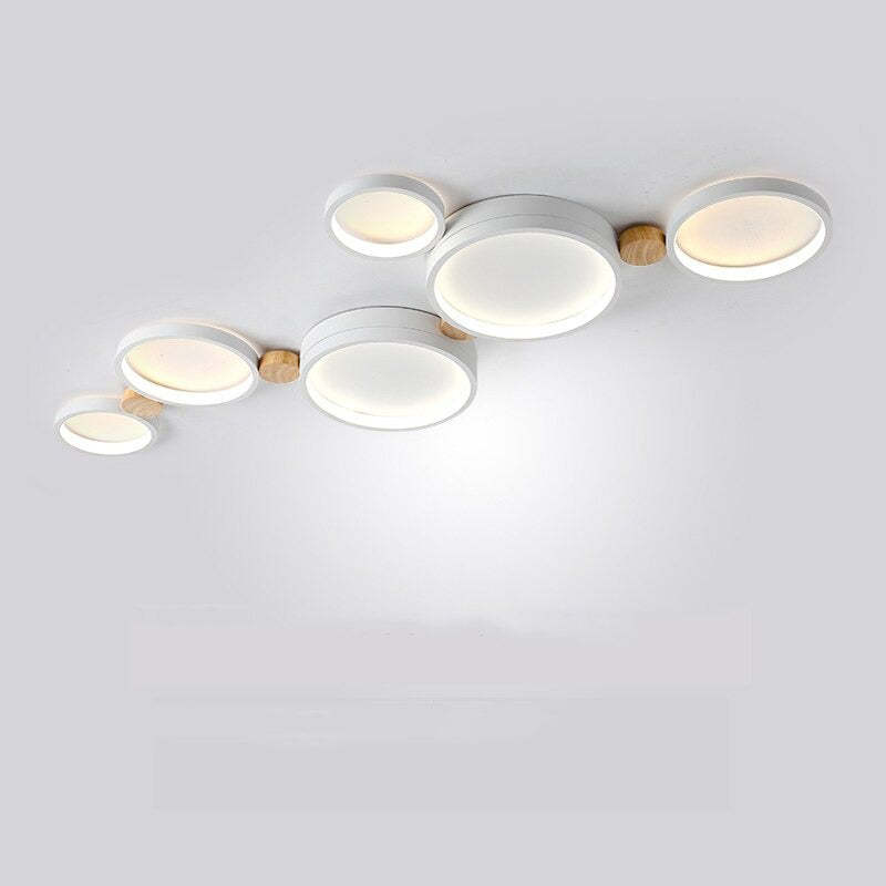 Flush Mount Ceiling Light with Elegant White and Gray Design for Indoor Use 7