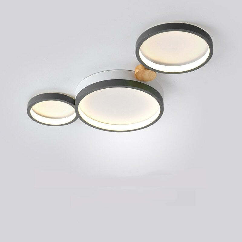 Flush Mount Ceiling Light with Elegant White and Gray Design for Indoor Use 9