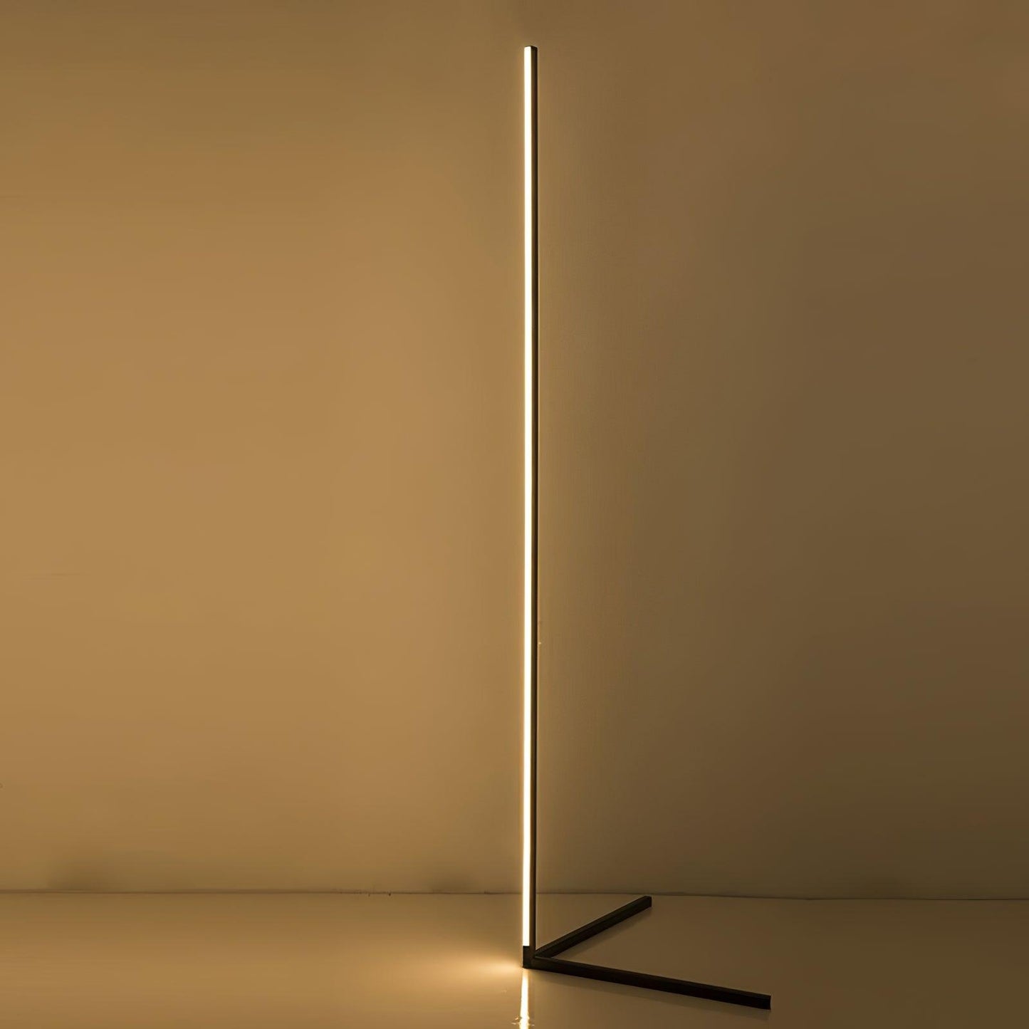Modern Adjustable LED Floor Lamp for Living Room with Customizable Brightness
