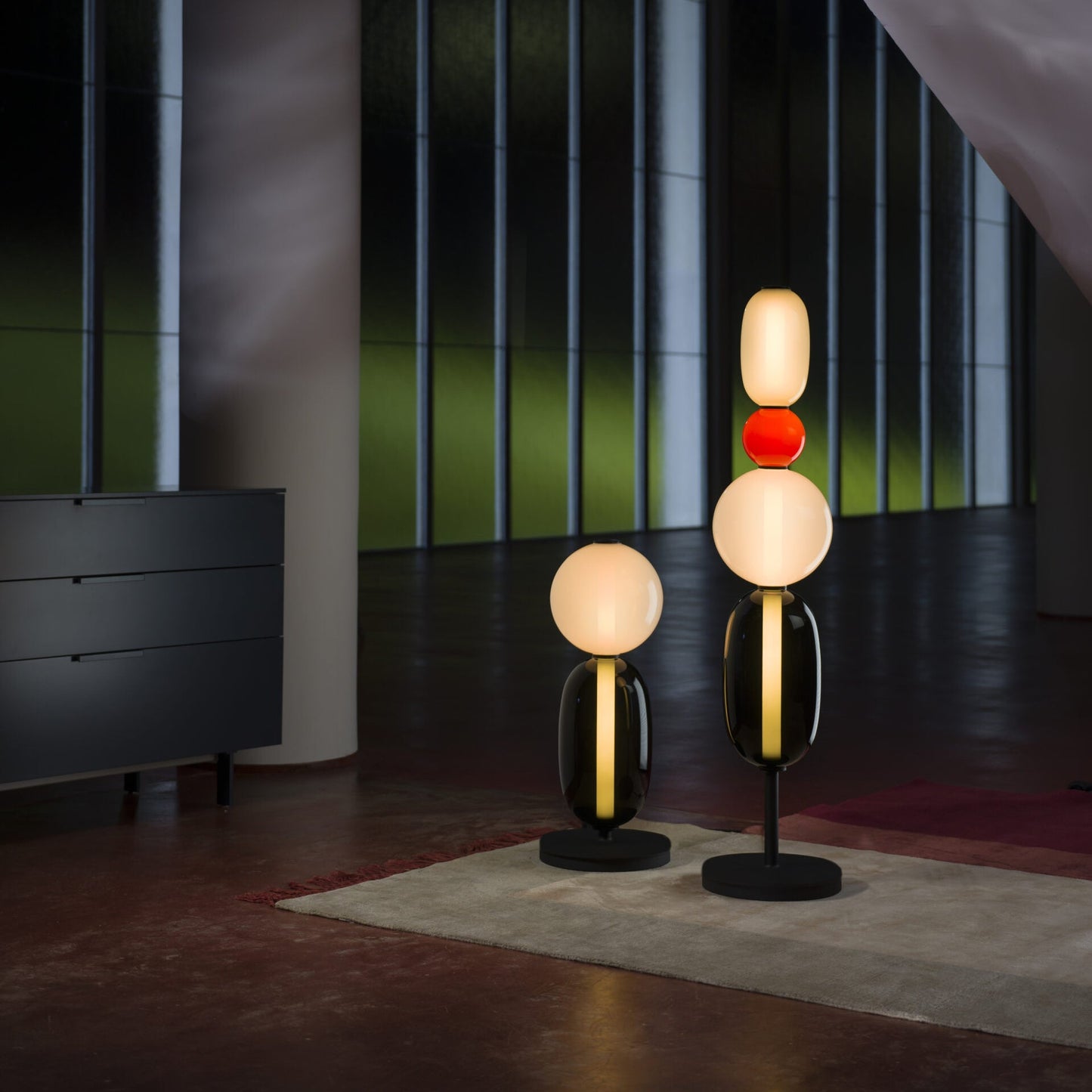 Modern Floor Lamp with Remote Control Dimming for Living Room Decor 2