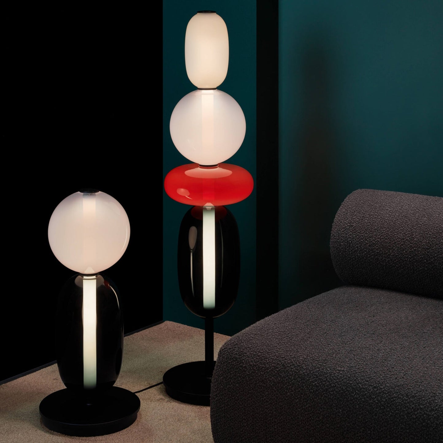 Modern Floor Lamp with Remote Control Dimming for Living Room Decor 5