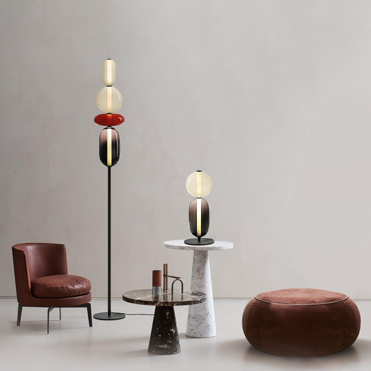 Modern Floor Lamp with Remote Control Dimming for Living Room Decor 6