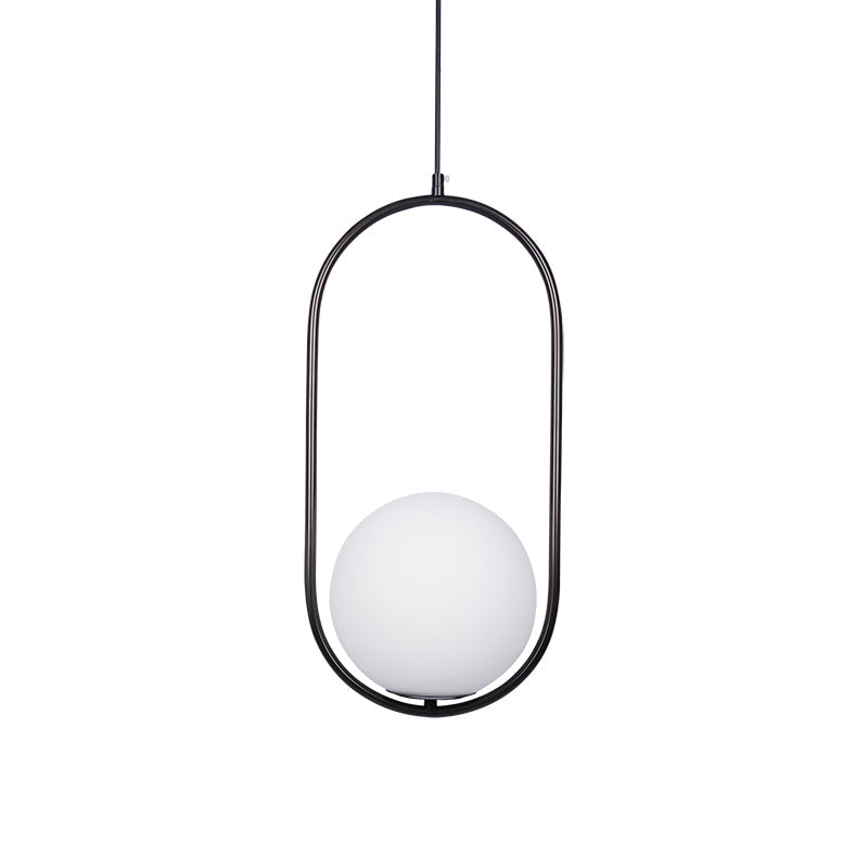Modern Glass Pendant Lamp - Elegant Brass Ceiling Light Fixture for Stylish Interiors 10