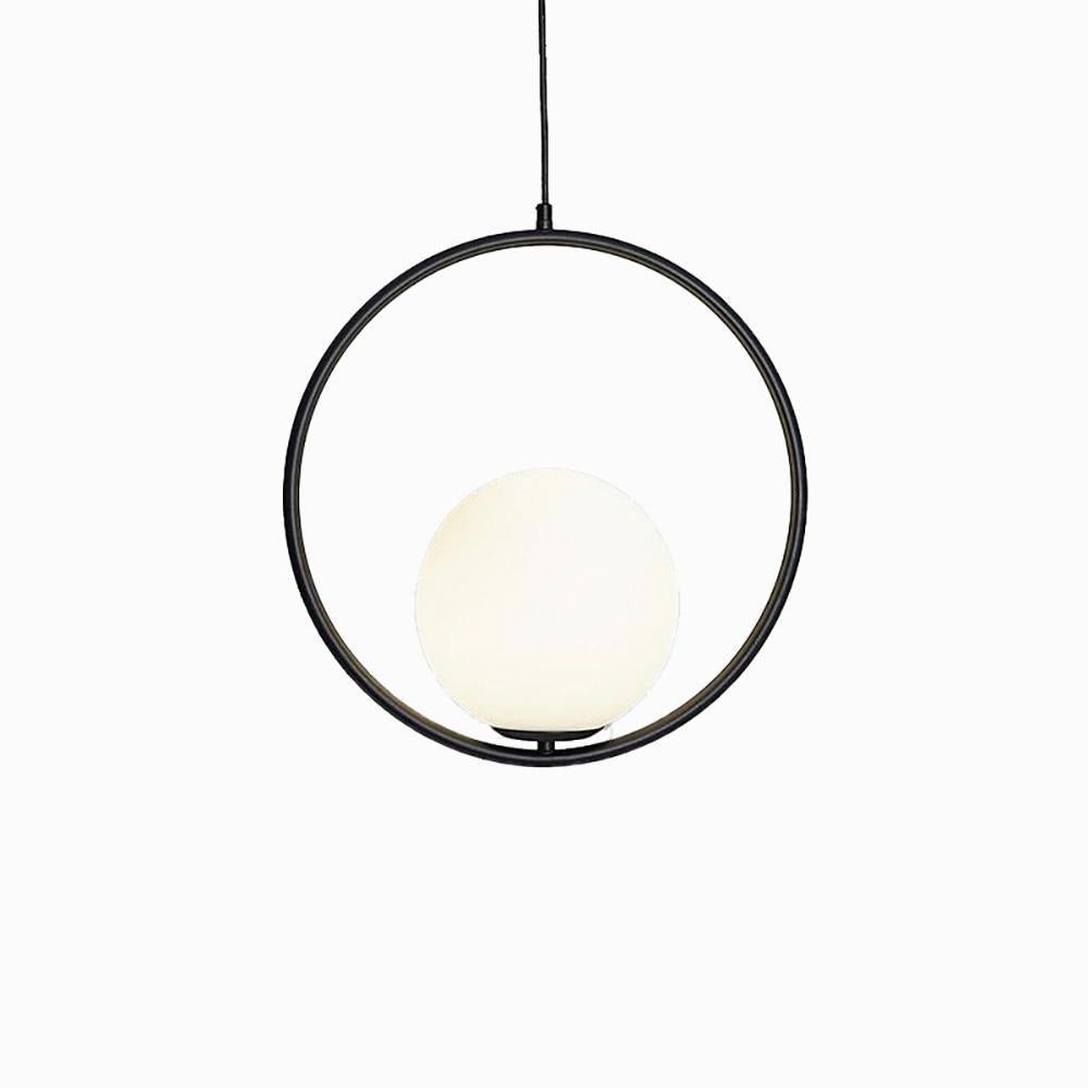 Modern Glass Pendant Lamp - Elegant Brass Ceiling Light Fixture for Stylish Interiors 14