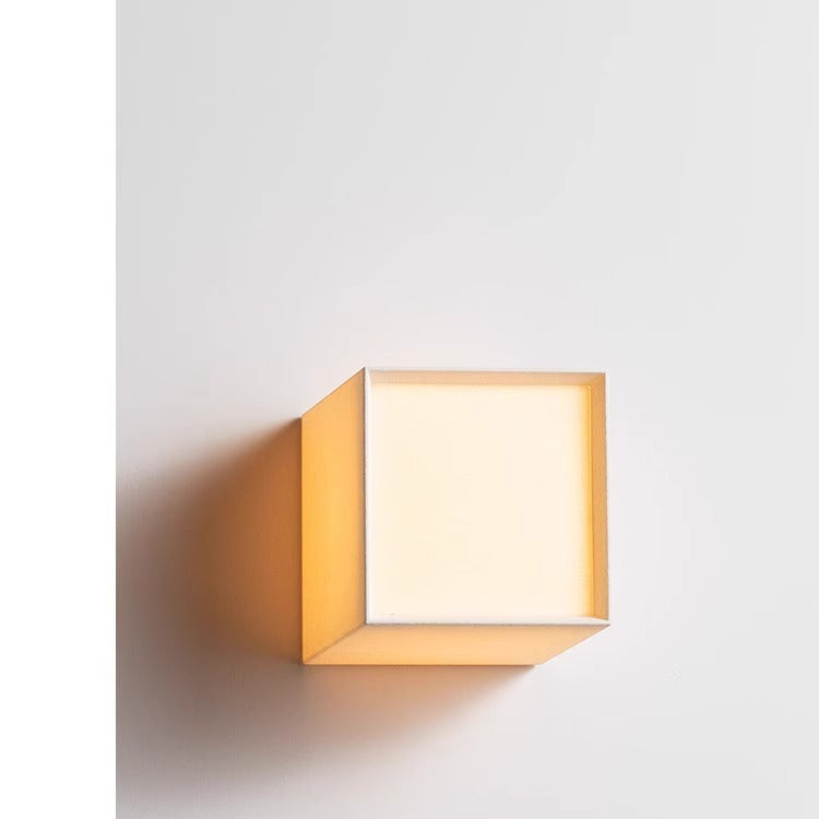 Modern Japanese Wall Sconce Light with Integrated LED for Indoor Use 3