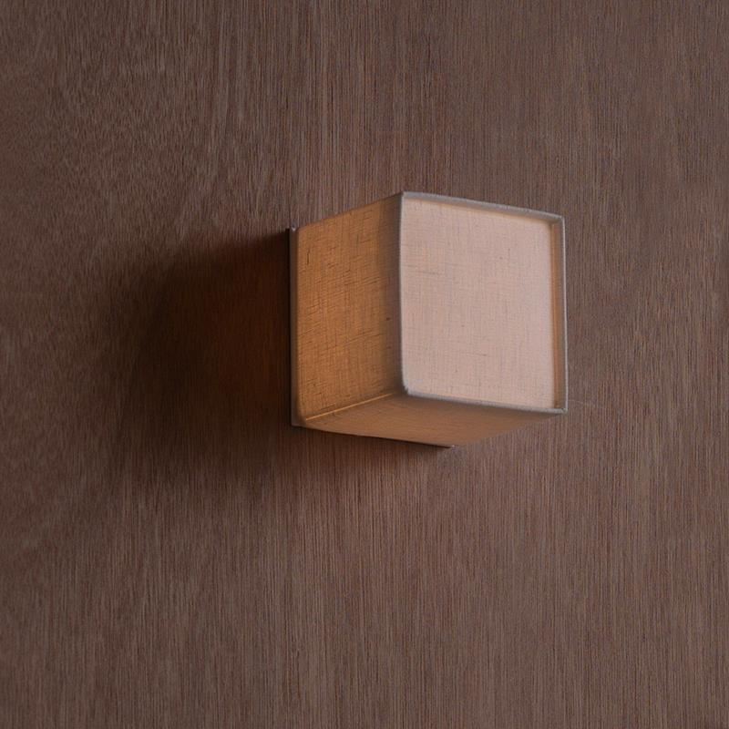 Modern Japanese Wall Sconce Light with Integrated LED for Indoor Use 6