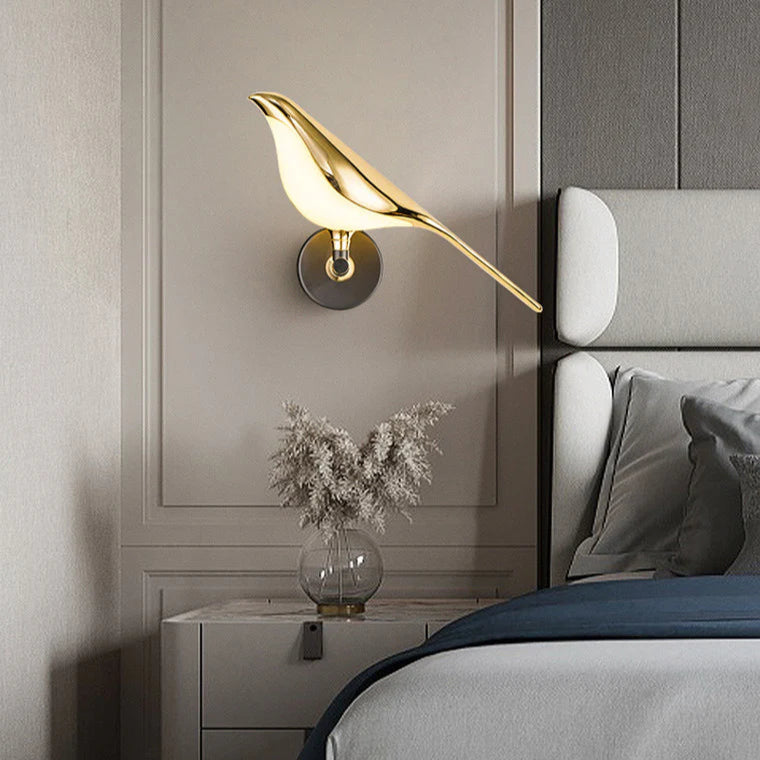 Modern LED Bird Wall Sconce Light with Artistic Design for Indoor Spaces 3