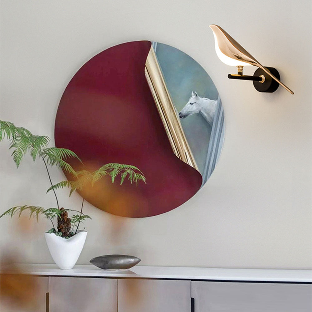 Modern LED Bird Wall Sconce Light with Artistic Design for Indoor Spaces 4
