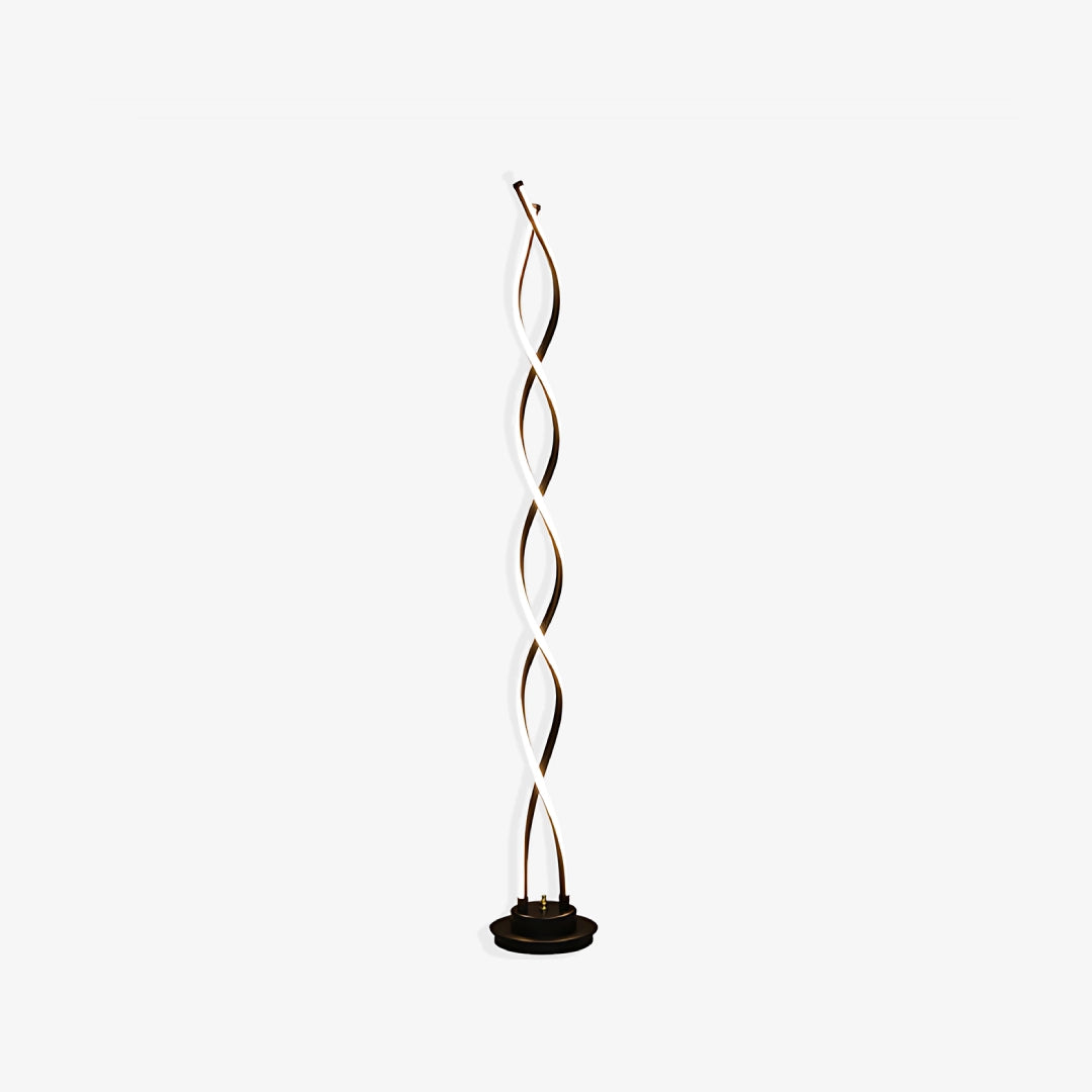 Modern Minimalist Eye Protection Floor Lamp in Gold and Black for Home Office Use 5