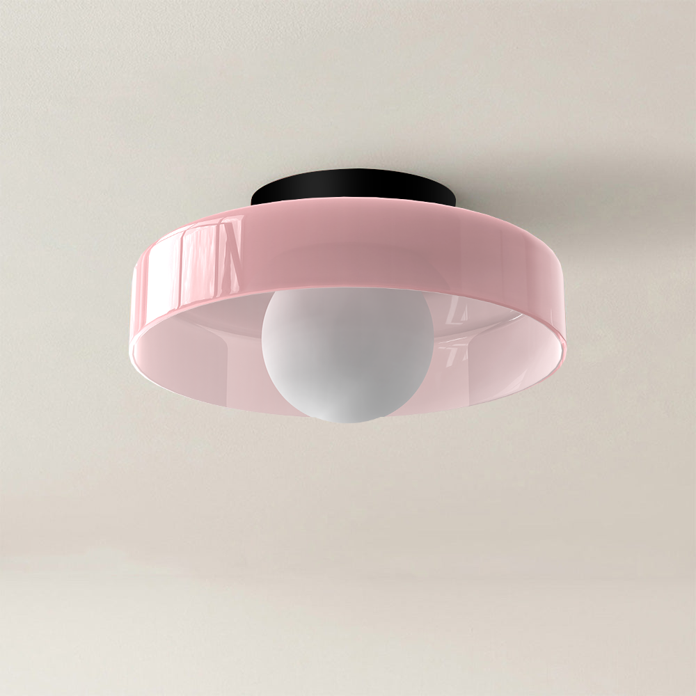 Modern Round Flush Mount Ceiling Light for Contemporary Kitchen and Dining Spaces 11