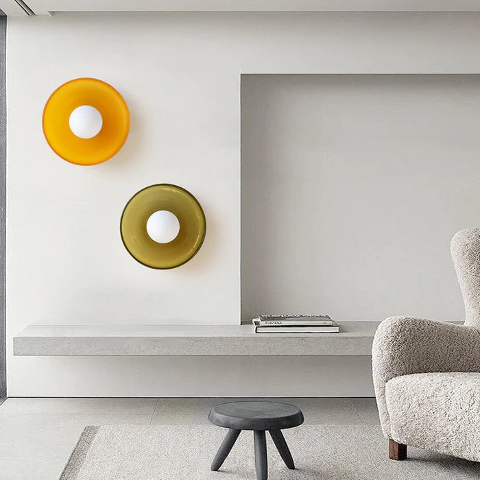 Modern Round Flush Mount Ceiling Light for Contemporary Kitchen and Dining Spaces 8