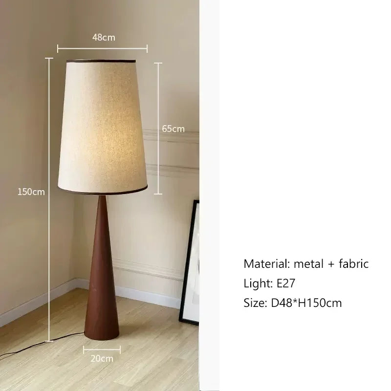 Modern Wooden LED Floor Lamp for Living Room and Bedroom Decor 8