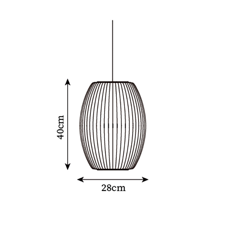 Nelson Bubble Pendant Lamp - Adjustable Height Kitchen Pendant Lighting Fixture 8