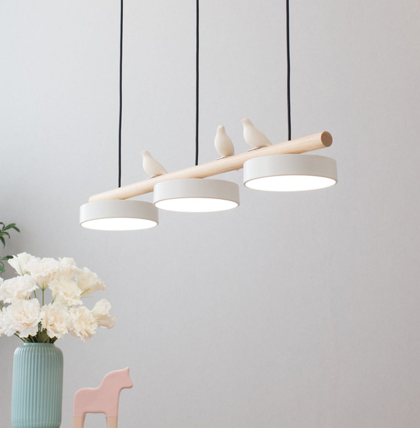 Sienna Bird Pendant Lamp - Nature-Inspired Adjustable Ceiling Light Fixture 3