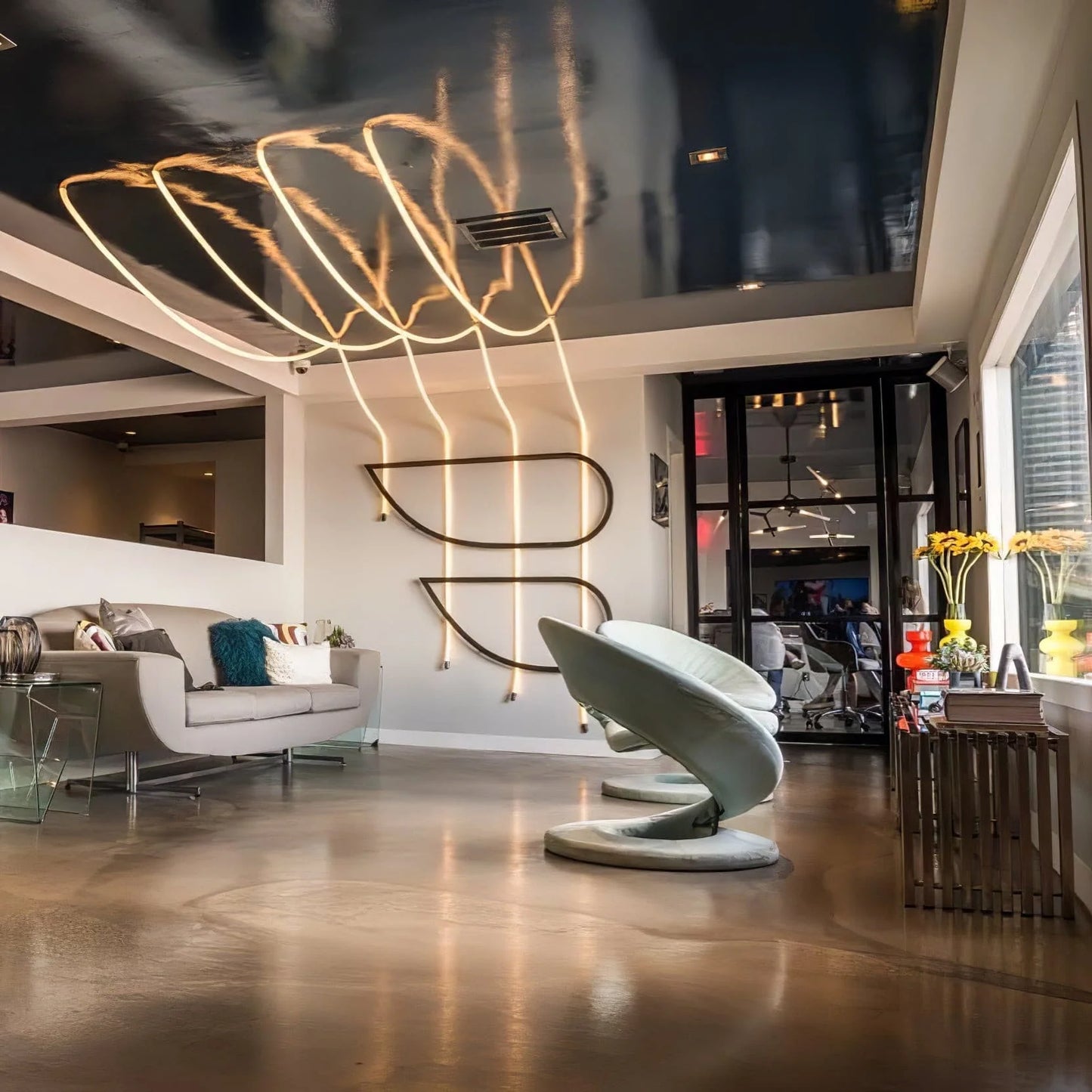 Flexible LED Pendant Light