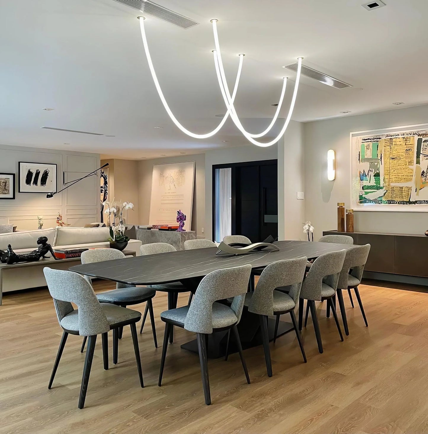 Flexible LED Pendant Light