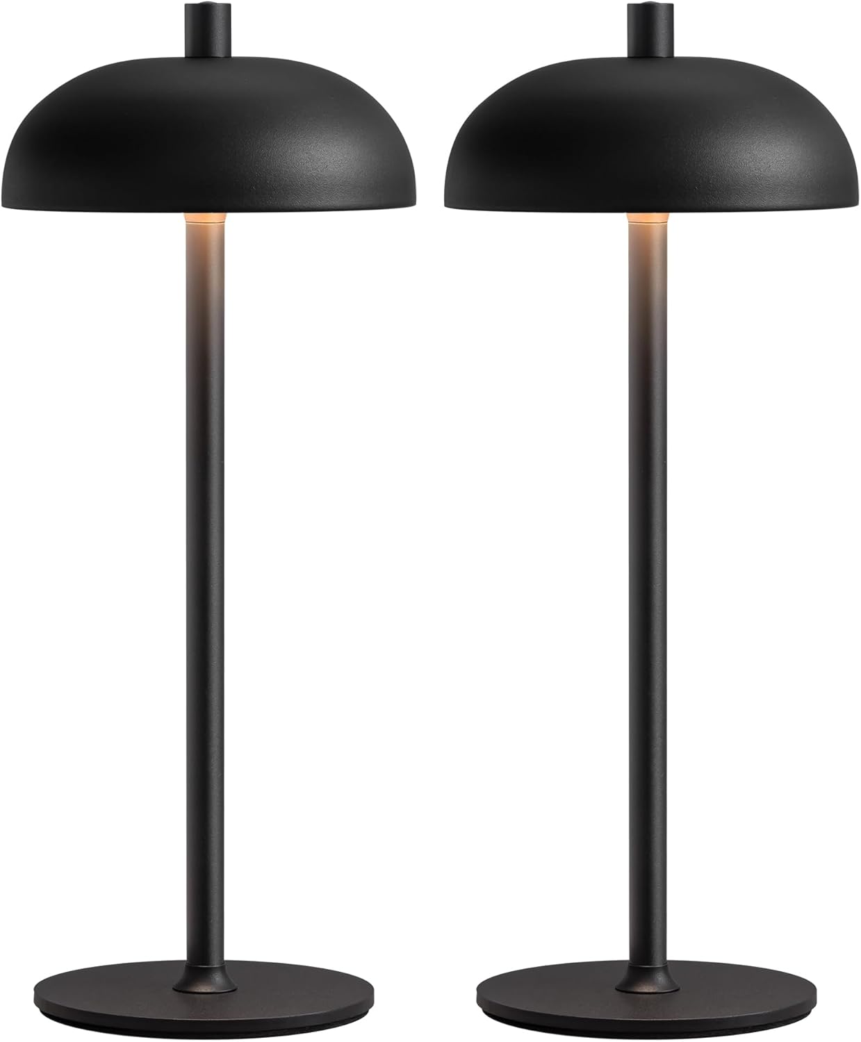 Cordless LED Table Lamps Set of 2 with Touch Dimming for Indoor & Outdoor