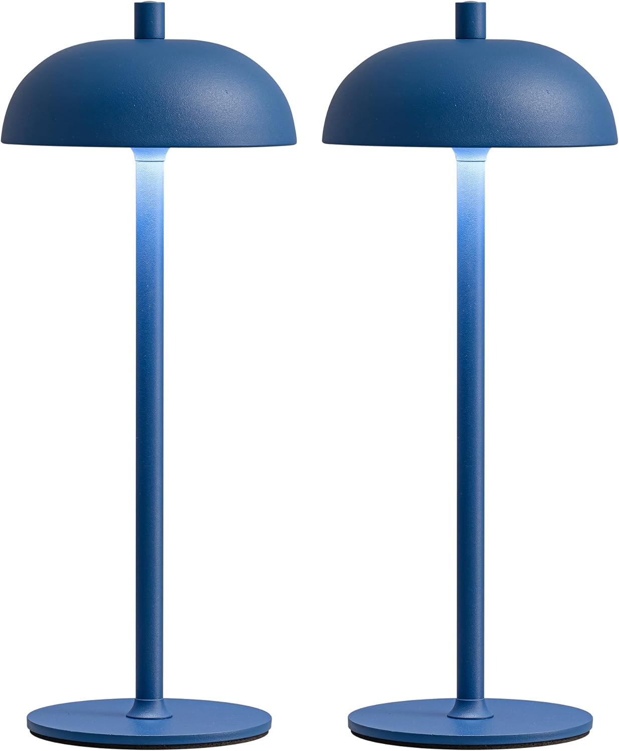 Cordless LED Table Lamps Set of 2 with Touch Dimming for Indoor & Outdoor