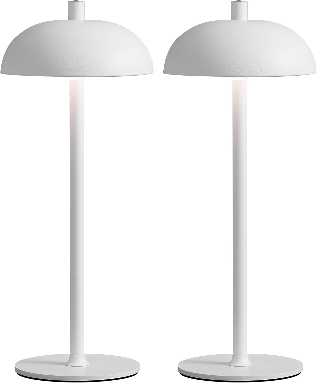 Cordless LED Table Lamps Set of 2 with Touch Dimming for Indoor & Outdoor