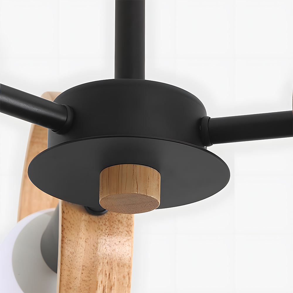 Modern Ceiling Lamp Eco-Friendly Style for Living Room