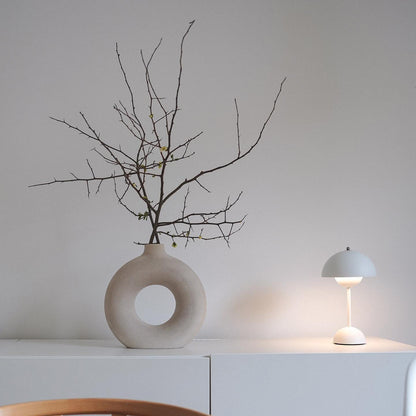 Flowerpot Mushroom Table Lamp with Touch Control