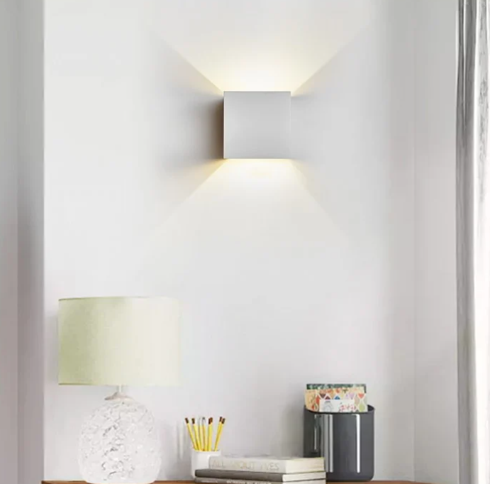 Wireless Adjustable Brightness LED Wall Light for Home Decor and Ambiance