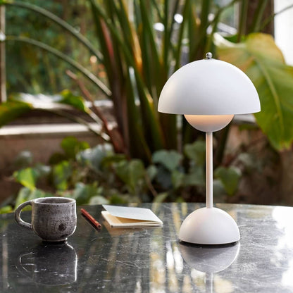 Flowerpot Mushroom Table Lamp with Touch Control
